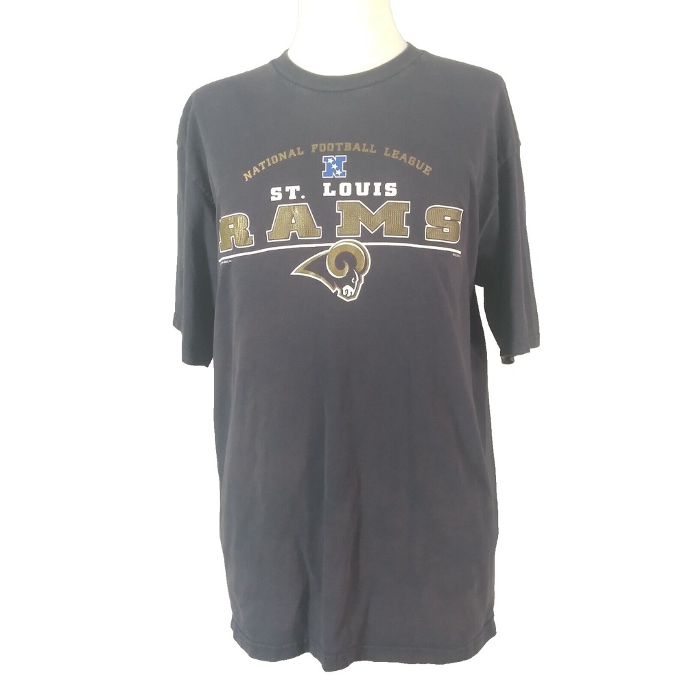 Lee Sport T-Shirt Mens XL Blue St Louis Rams Vintage 2001 NFL Football Graphic